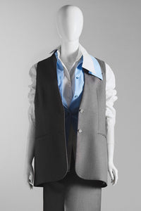 'CEO' Lapelless Vest
