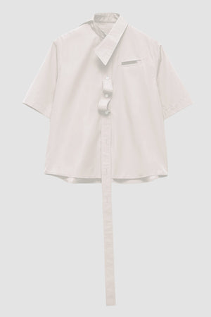 'Casual Friday' Short-sleeve Shirt in White