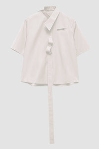 'Casual Friday' Short-sleeve Shirt in White