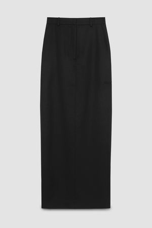 'Receptionist' Maxi Skirt in Black