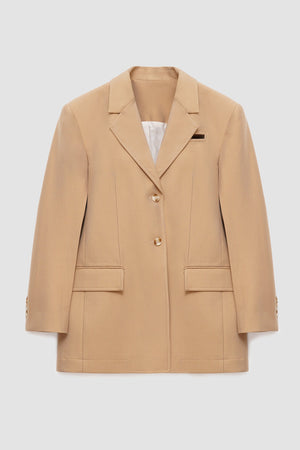 'CEO' Blazer in Beige SAMPLE