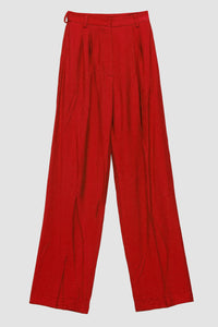 'Art Director' Trousers in Red