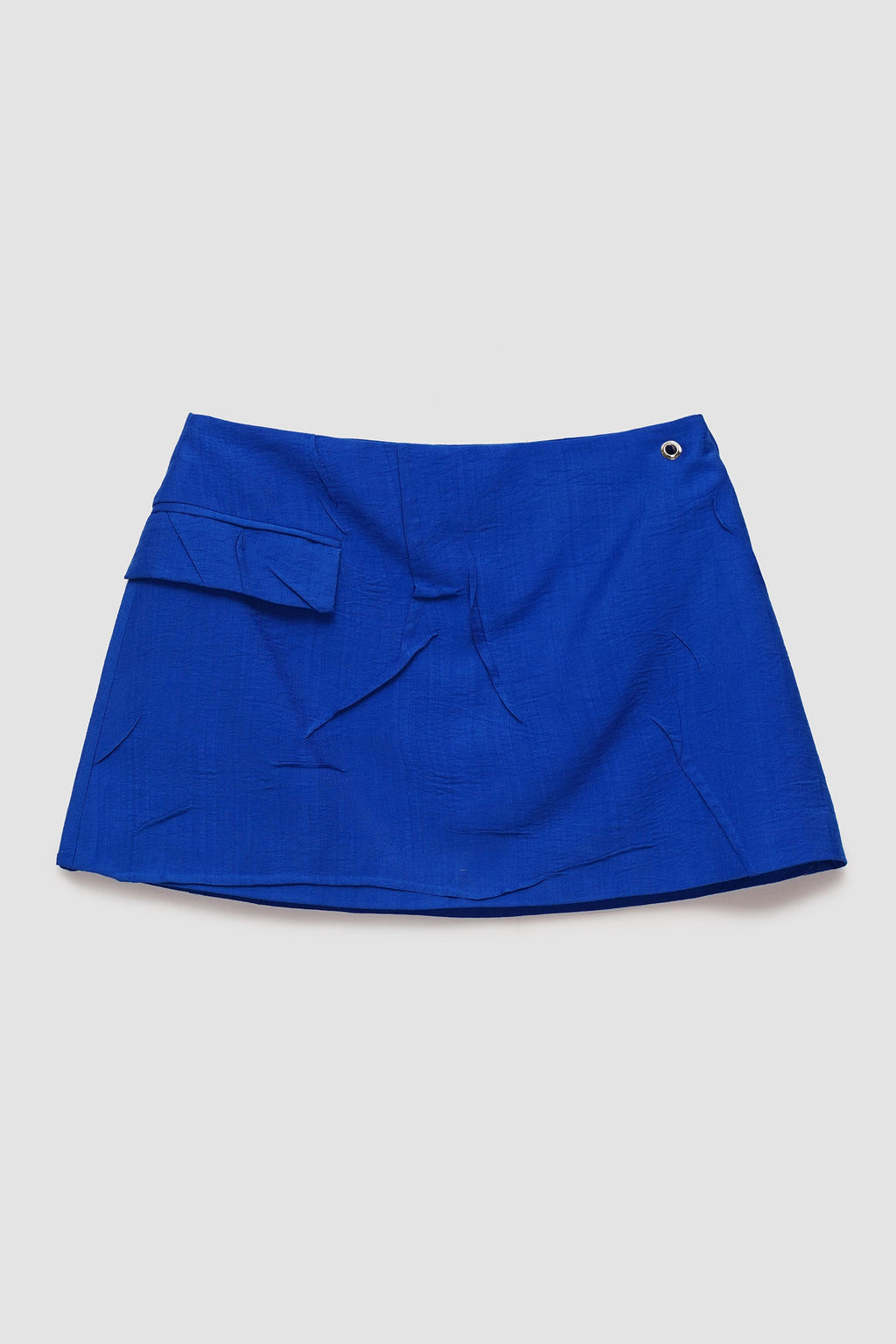 'Receptionist S23' Linen Mini Skirt SAMPLE