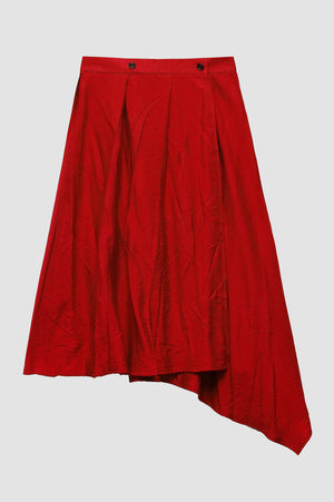 'Art Director' Skirt in Red