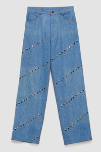 'Vertigo' Jeans in Blue SAMPLE