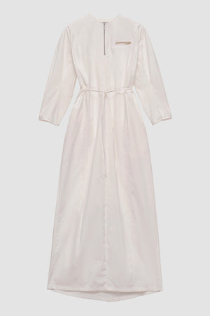 'Workation' Maxi Dress in White